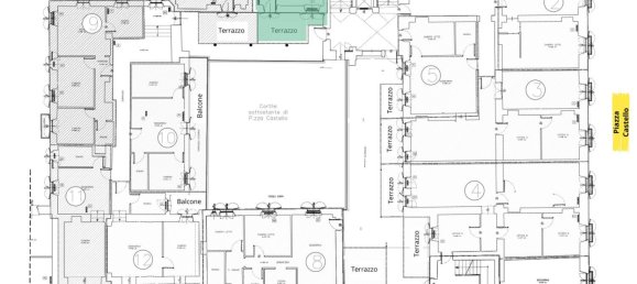 2 rooms Apartment in Turin, Italy No. 156597 3