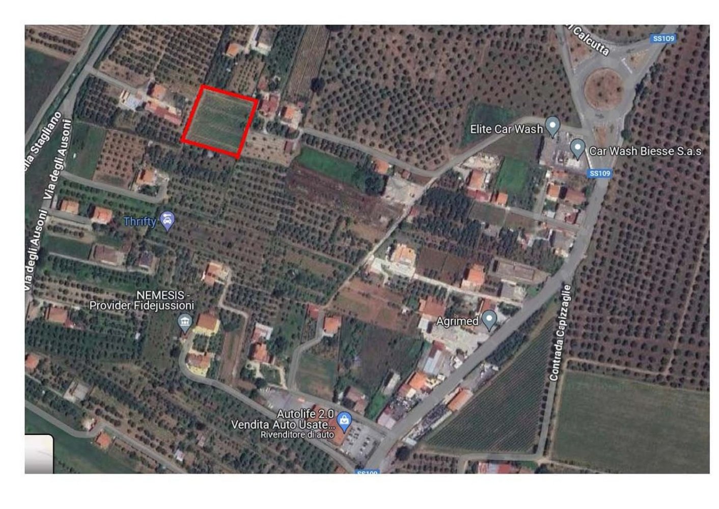 Terrain à Lamezia Terme, Italy No. 374896