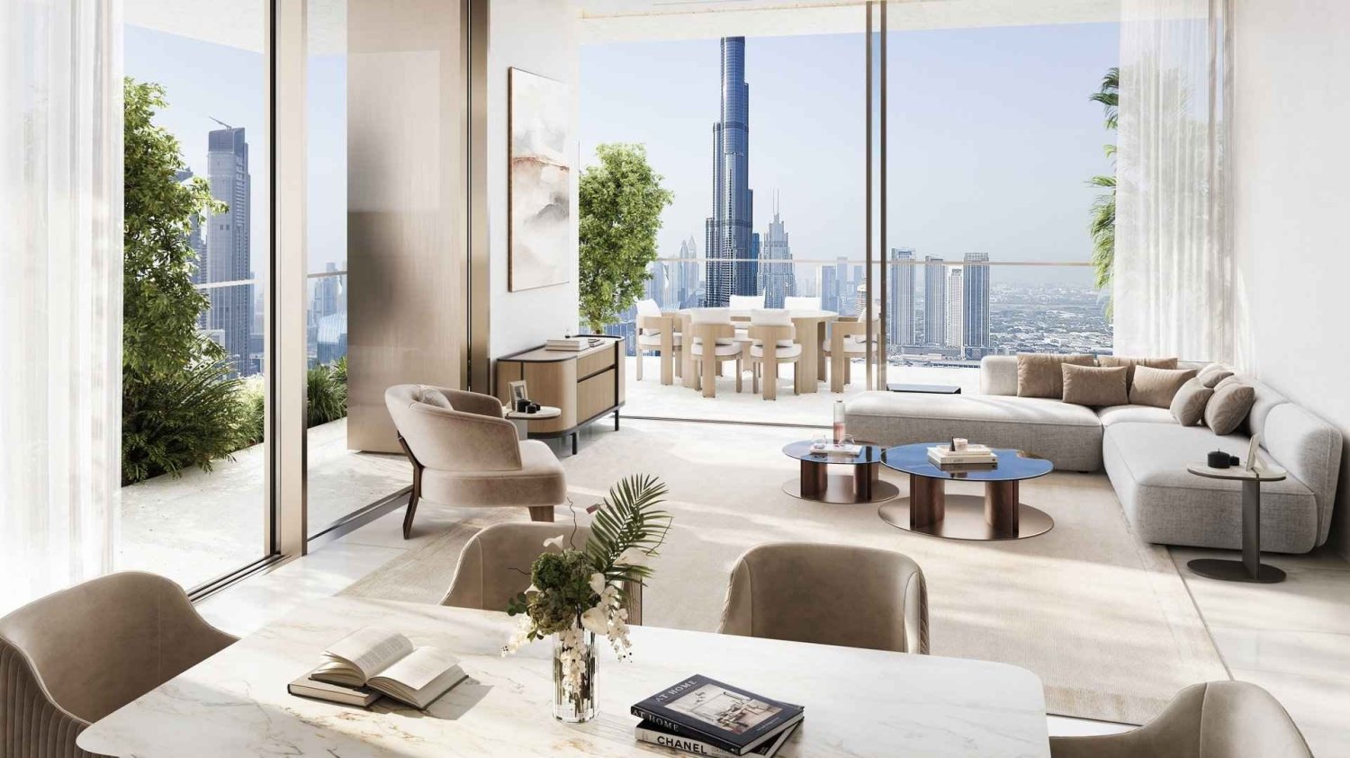 Квартира с 2 спальнями в Fairmont Residences Solara Tower Dubai, Даунтаун Дубай (Даунтаун Бурдж Дубай), ОАЭ № 63530