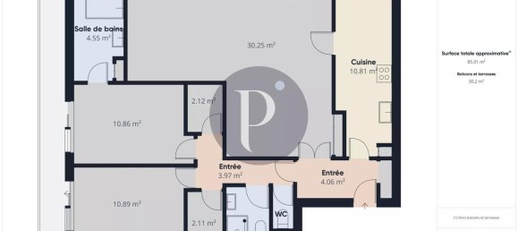 2 Schlafzimmer Wohnung in Verrieres-le-Buisson, France, Nr. 149387 8