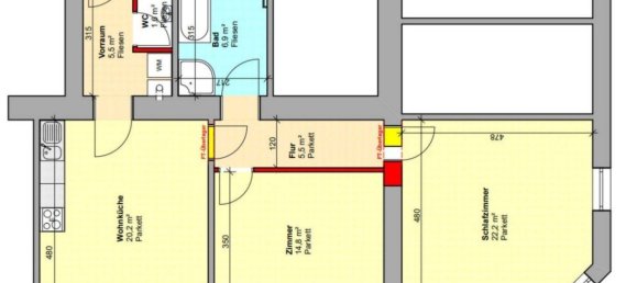 3 rooms Apartment in Ottakring, Austria No. 173027 10