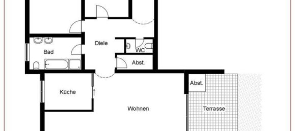 Apartamento de 3 divisões em Baden-Baden, Germany N.º 3867 12