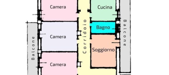 Apartamento de 4 habitaciónes en Foggia, Italy No. 314494 2