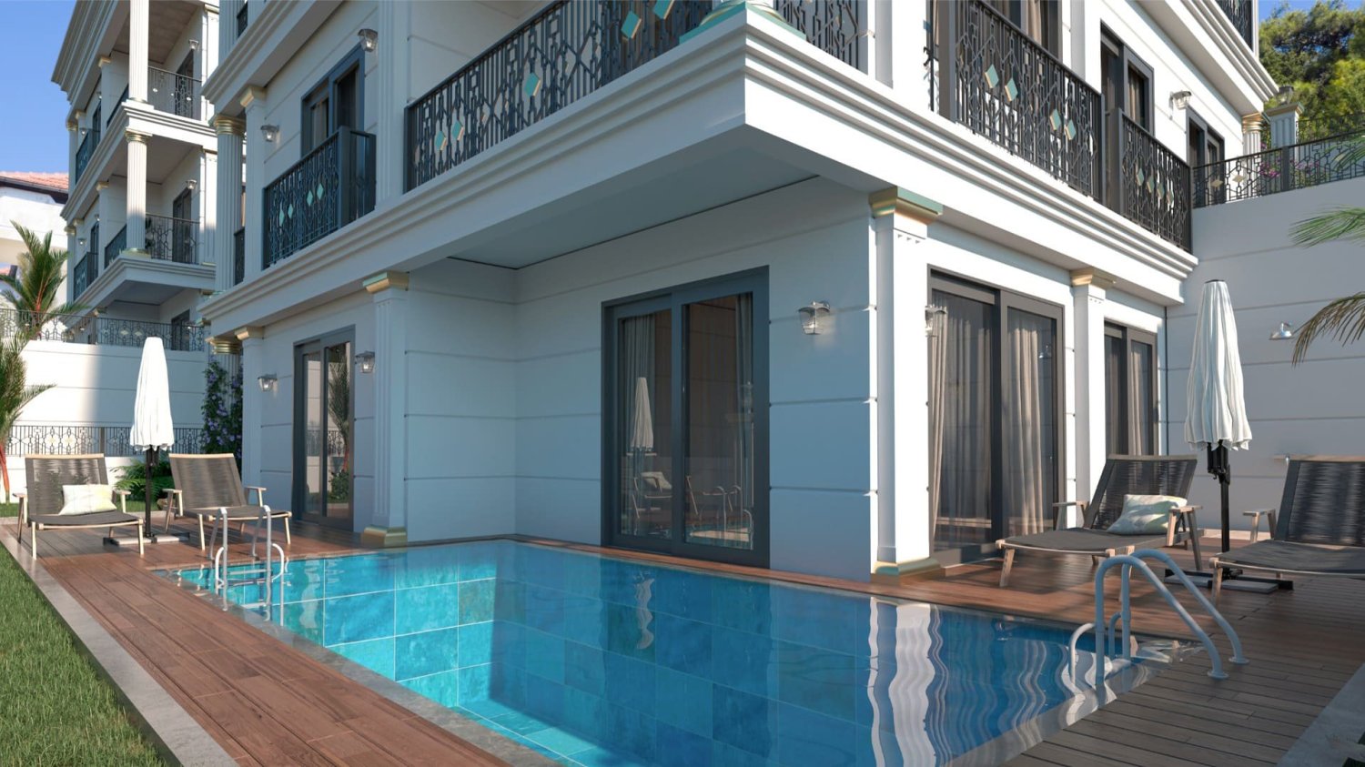 Wohnung 2+1 in KALE PATRA, Alanya, Turkey, Nr. 39387