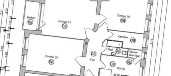 3-Zimmer Wohnung in Weißensee, Germany, Nr. 371680 25