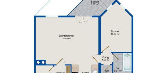 2-Zimmer Wohnung in Vösendorf, Austria, Nr. 14852 13
