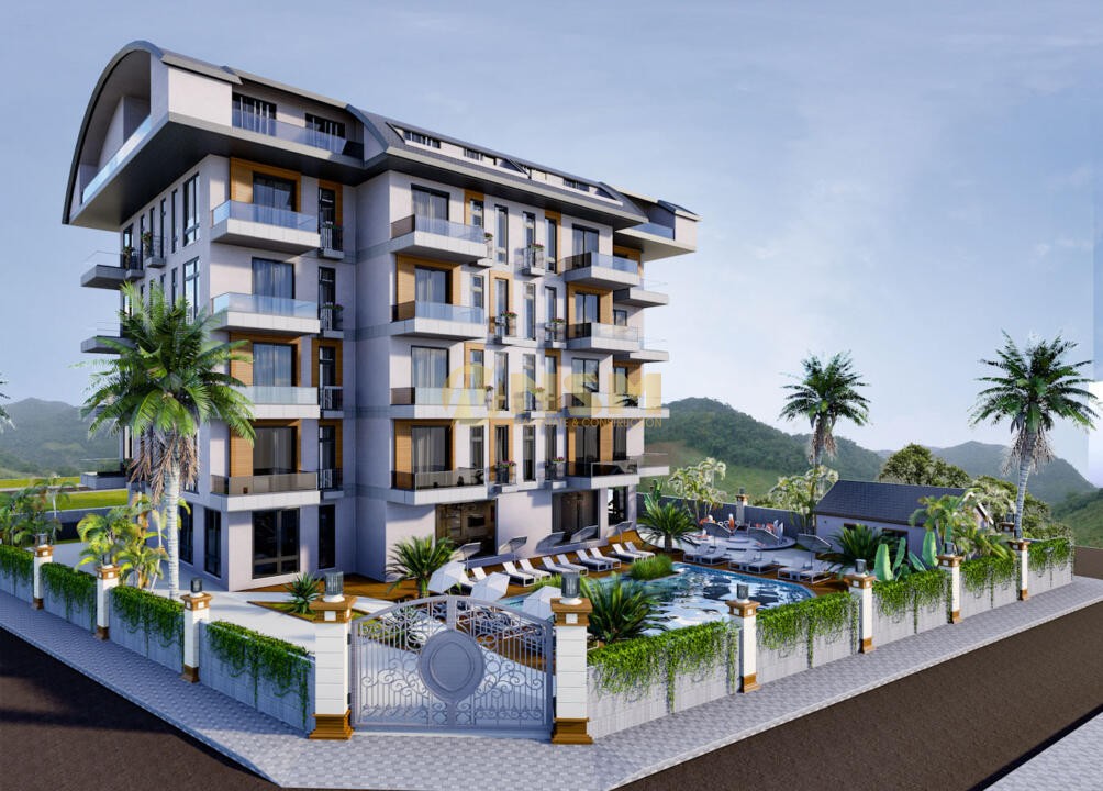 Apartment 1+1 in Alanya, Turkey No. 8911