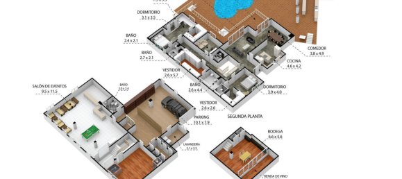 Casa T3 em San Bartolome De Tirajana, Spain N.º 68167 48