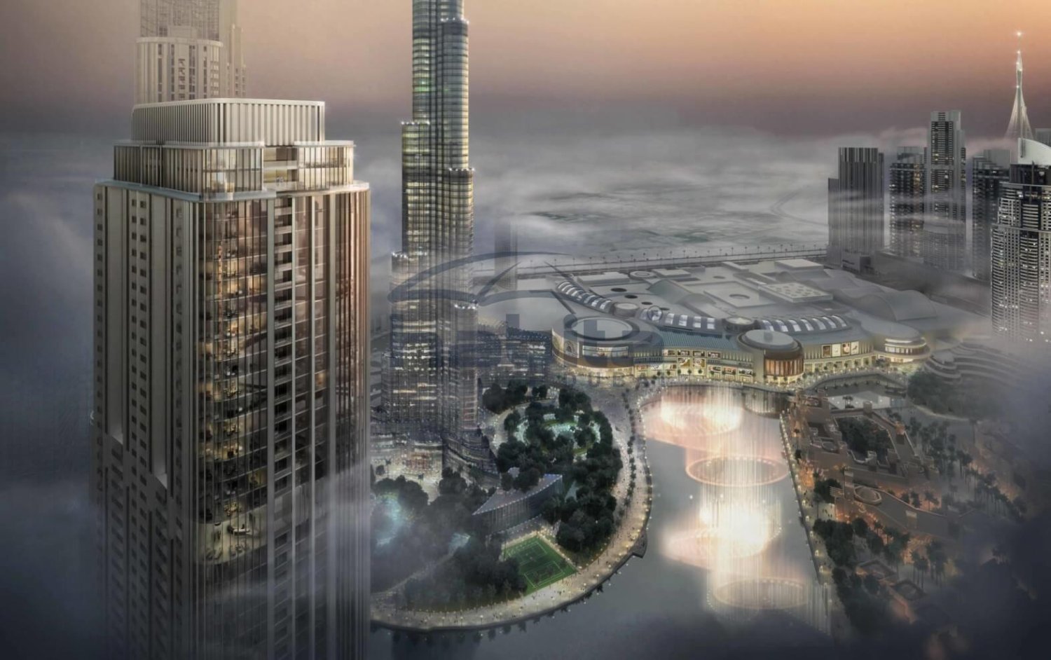 3 غرف نوم شقة في وسط مدينة دبي, UAE رقم 36064