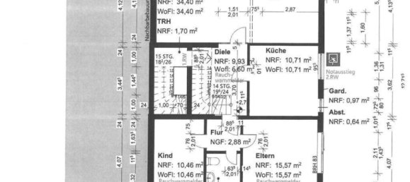 Дуплекс с 7 комнатами в Бремен, Германия № 35317 19