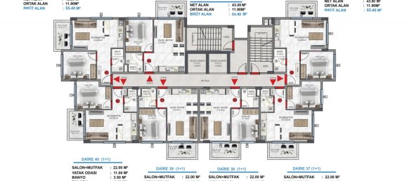 Apartment 2+1 in Avsallar, Turkey No. 13344 6
