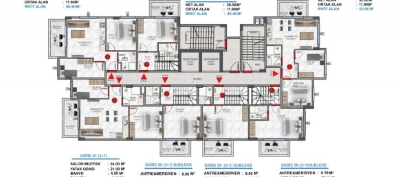 Apartment 2+1 in Avsallar, Turkey No. 13344 9