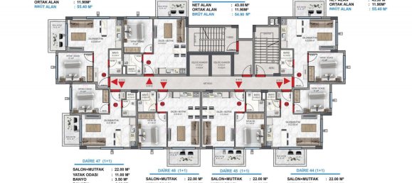 Apartment 2+1 in Avsallar, Turkey No. 13344 7