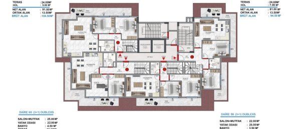 Apartment 2+1 in Avsallar, Turkey No. 13344 10