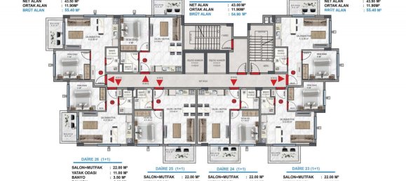 Apartment 2+1 in Avsallar, Turkey No. 13344 4