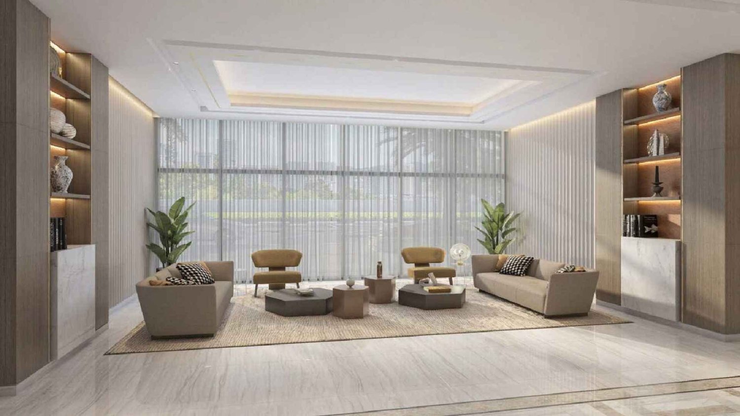 3 Schlafzimmer Wohnung in ADEBA AZIZI RESIDENCE, Al Jaddaf, UAE, Nr. 62866