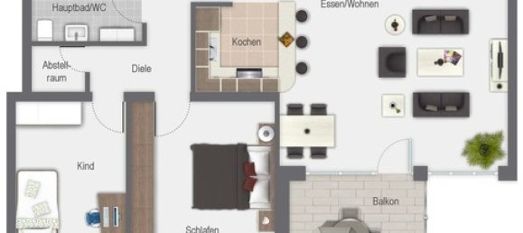 3-salle Appartement à Ortenaukreis, Germany No. 52527 5