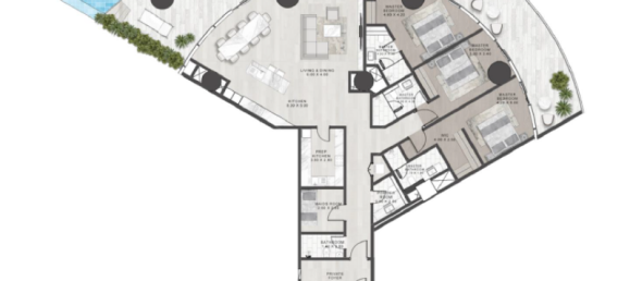 1 bedroom Apartment in Dubai Media City, UAE No. 121583 8