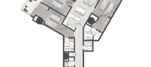 1 bedroom Apartment in Dubai Media City, UAE No. 121583 7