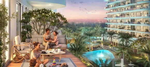 Квартира с 1 спальней в Damac Lagoons, ОАЭ № 94407 4