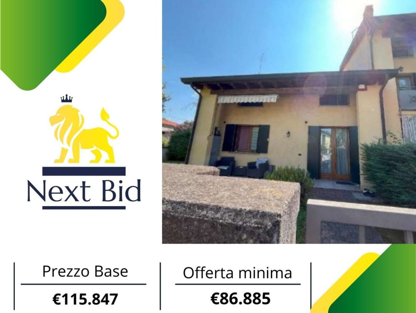 Apartamento de 3 divisões em Santa Maria di Sala, Italy N.º 15464