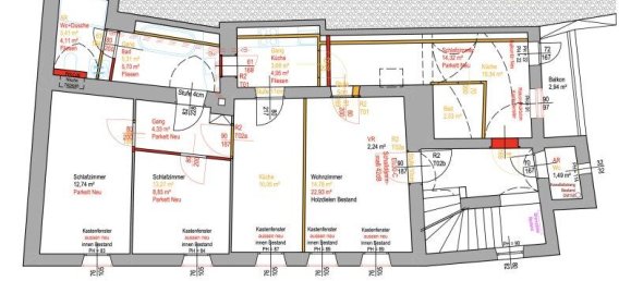 4 rooms Apartment in Salzburg, Austria No. 199298 12