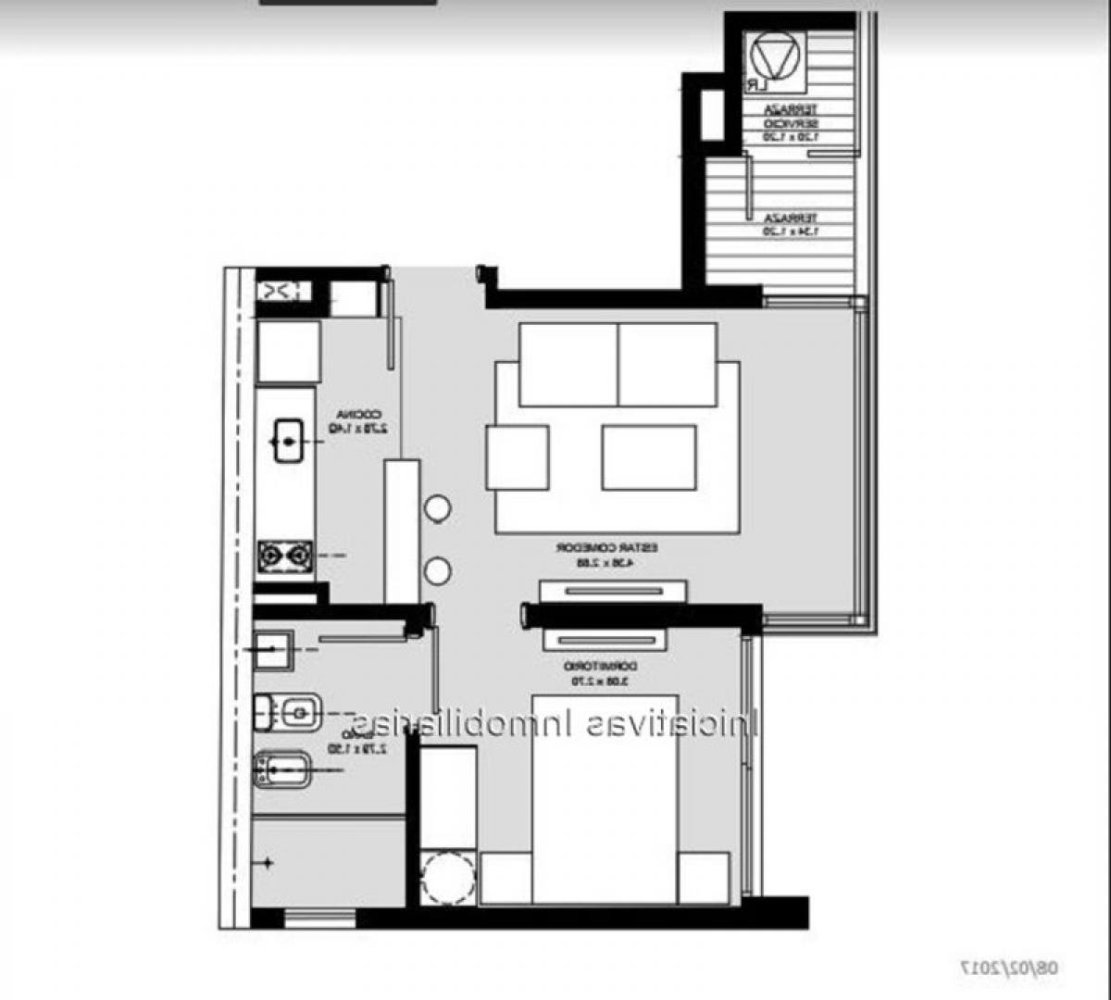 Estúdio em Montevideo, Uruguay N.º 407