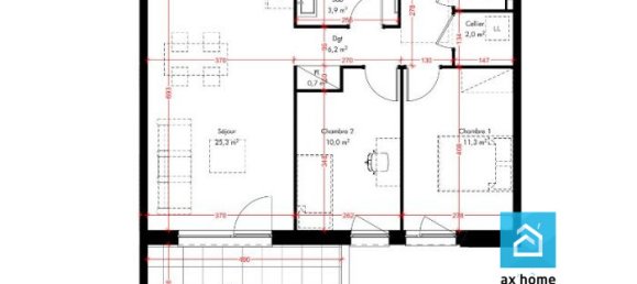 2 Schlafzimmer Wohnung in Pfulgriesheim, France, Nr. 71929 2