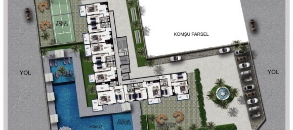 2 rooms Apartment in Avsallar, Turkey No. 9903 25
