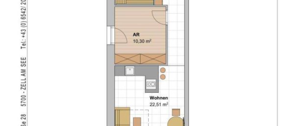 2غرفة شقة في Zell am See, Austria رقم 189384 9