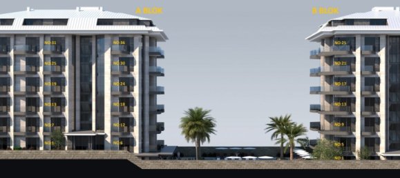 Apartamento 1+1 em Mahmutlar, Turkey N.º 14256 8