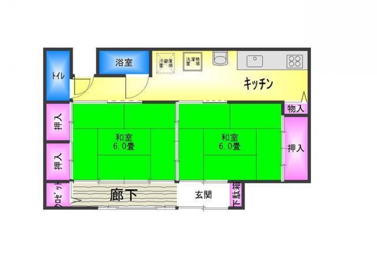 2 Schlafzimmer Haus in Hyogo, Japan, Nr. 2422