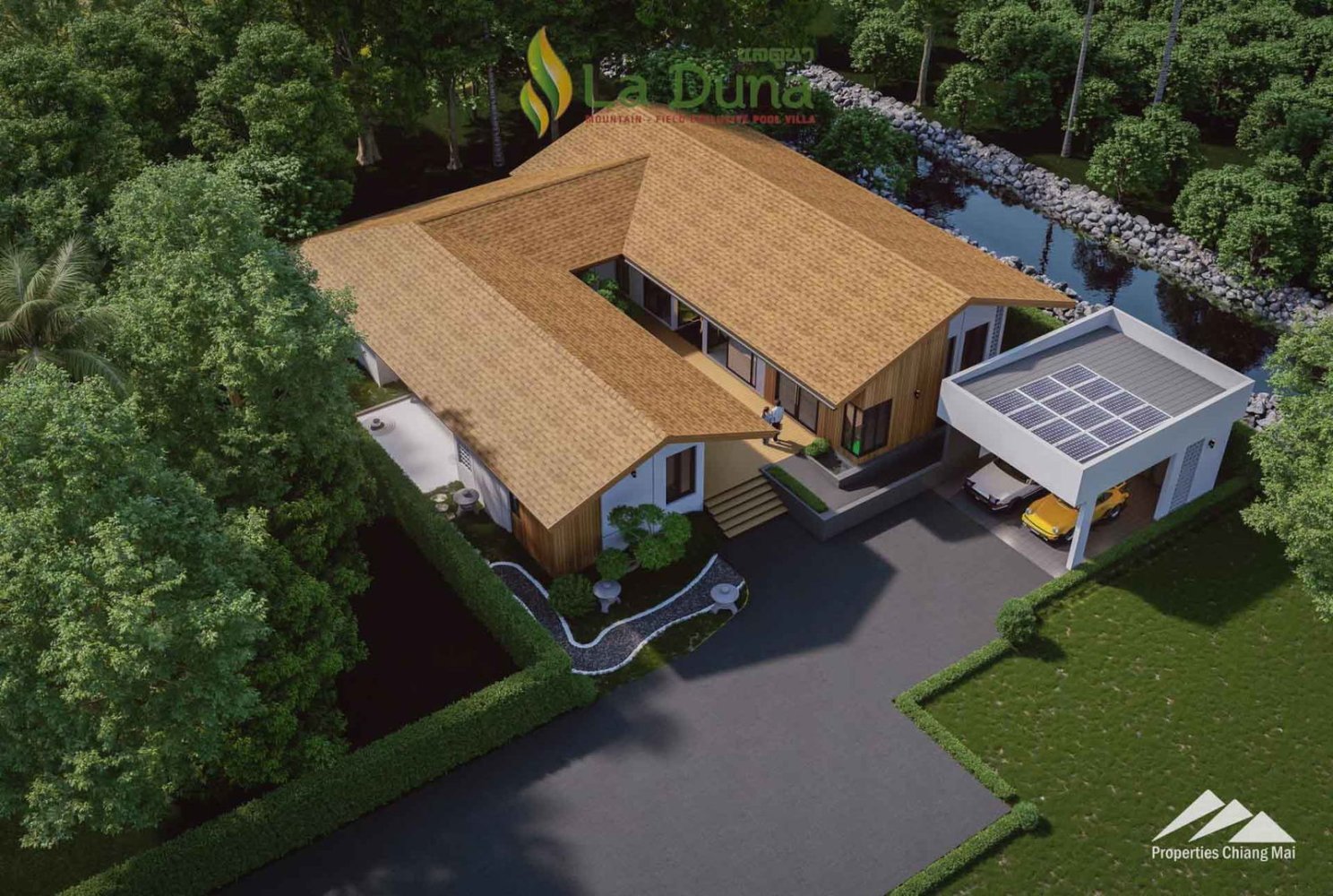 Villa T3 em Chiang Mai, Thailand N.º 57747