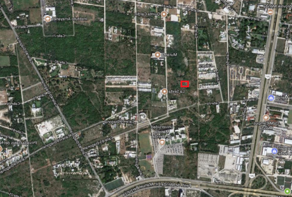 Terreno en Mérida, Mexico No. 128016