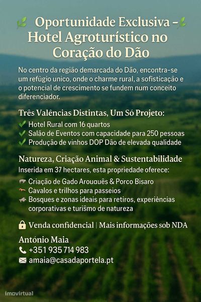 Hôtel à Viseu, Portugal 370000m² No. 321425