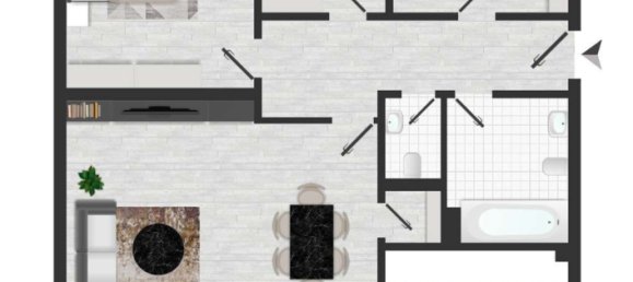 Apartamento de 3 dormitorios en Dusseldorf, Germany No. 330020 17