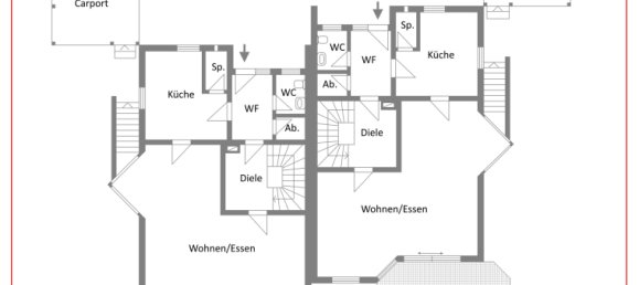 3 غرف نوم تاون هاوس في Zollernalbkreis, Germany رقم 3932 21