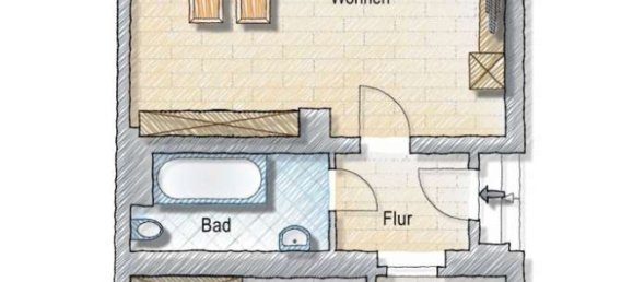 1 غرف نوم شقة في Dresden, Germany رقم 110697 21