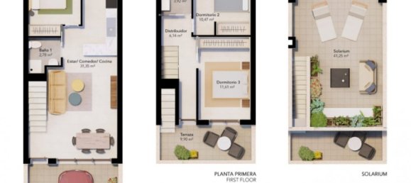 3 bedrooms Townhouse in Pilar de la Horadada, Spain No. 9262 3