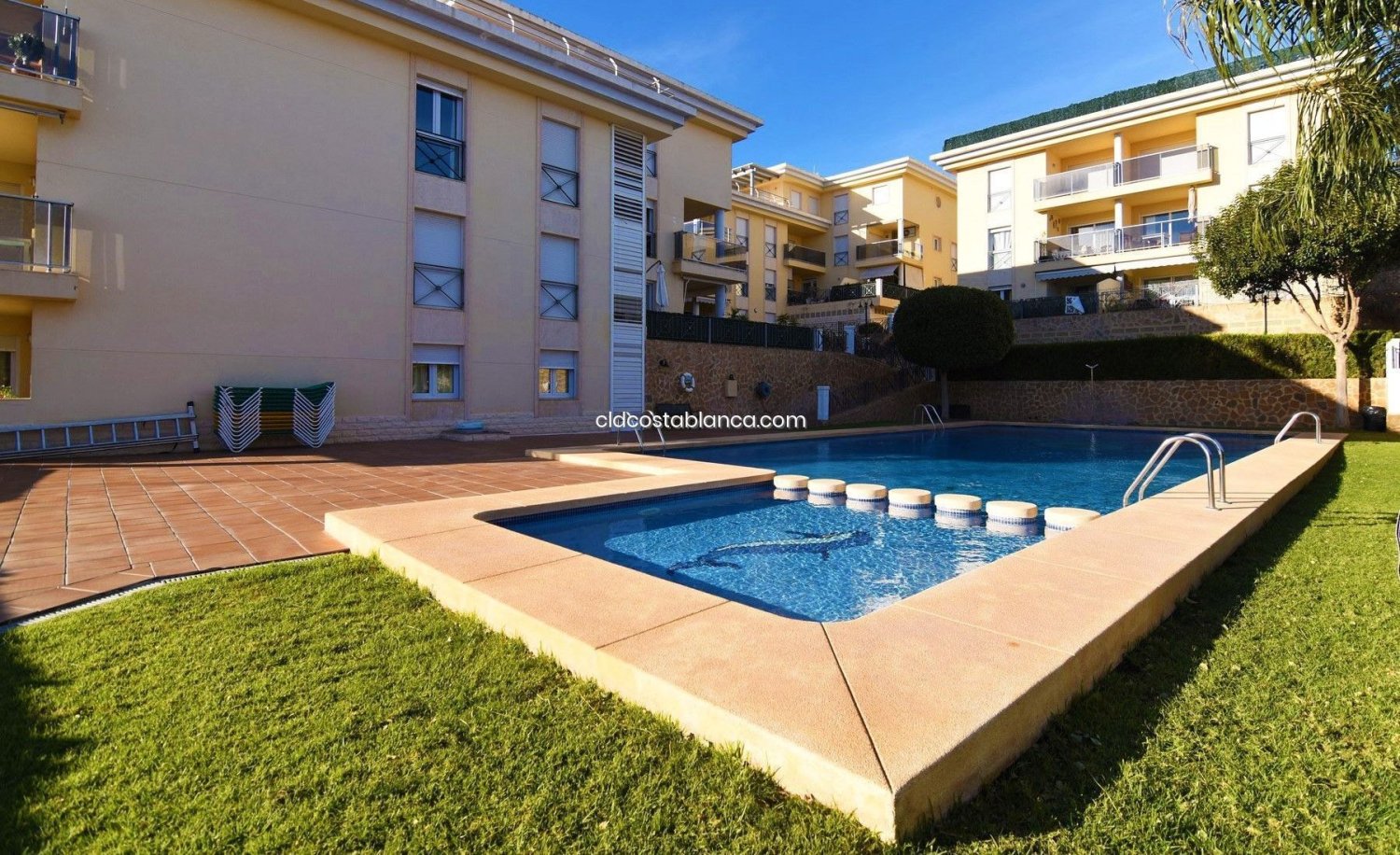 Квартира с 3 спальнями в Кальпе, Испания № 97800