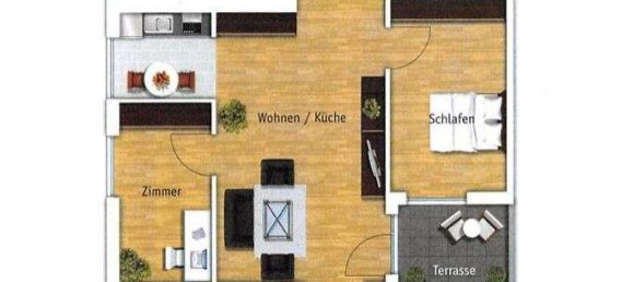 2 غرف نوم بانتهاوس في Rhein-Neckar-Kreis, Germany رقم 19645 20