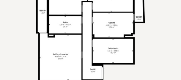 Apartamento de 3 dormitorios en Valladolid, Spain No. 171446 38