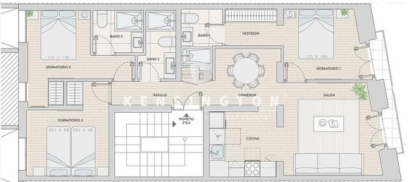 3 Schlafzimmer Wohnung in Madrid, Spain, Nr. 27708 27