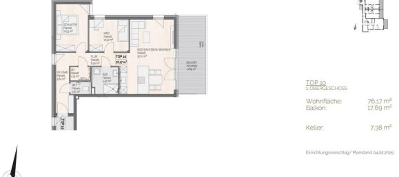 3 rooms Apartment in Tiefgraben, Austria No. 210809 7