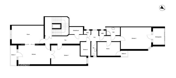 Квартира с 4 комнатами в Аймсбюттель, Германия № 106955 19