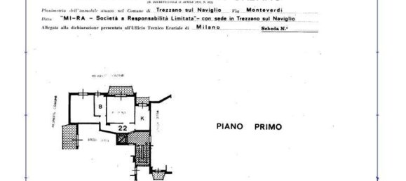 2 rooms Apartment in Trezzano sul Naviglio, Italy No. 6293 16