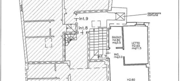 3 rooms Apartment in Ferrara, Italy No. 19606 9