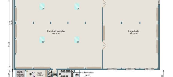 1291m² Warehouse in Landsberg am Lech, Germany No. 60392 11