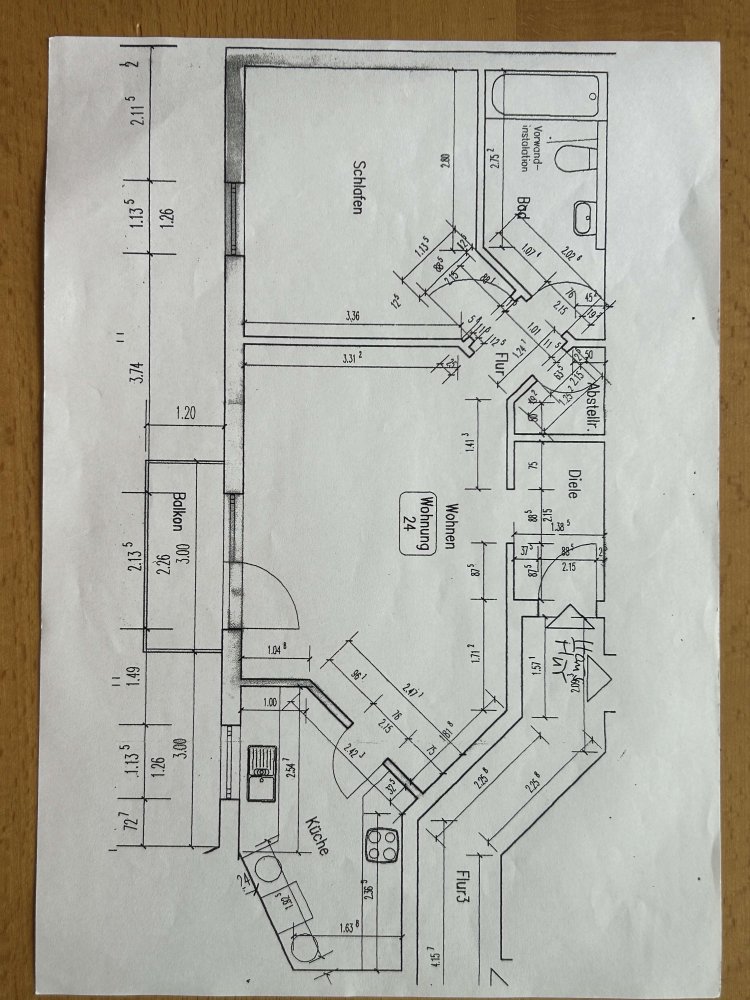 1 Schlafzimmer Wohnung in Main-Kinzig, Germany, Nr. 224811