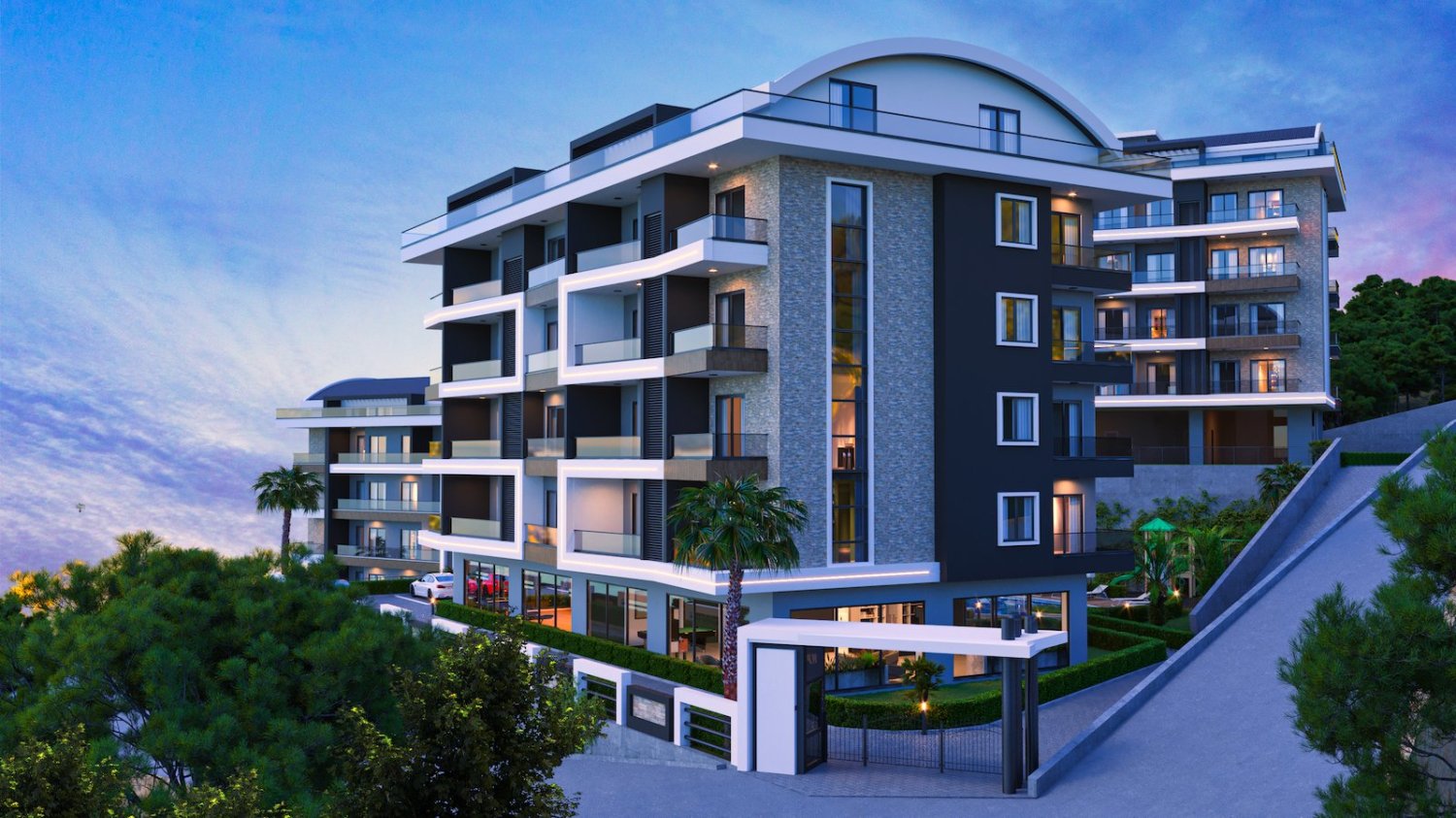 Apartment 2+1 in Alanya, Turkey No. 25208